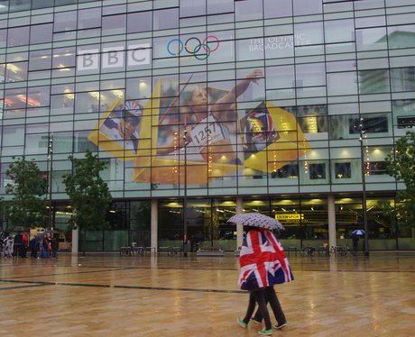 The rain in Media City