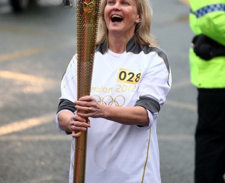 The Torch Relay in Levenshulme