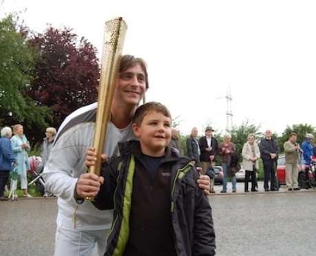 Capital FM's Pete Allen Carries The Olympic Torch