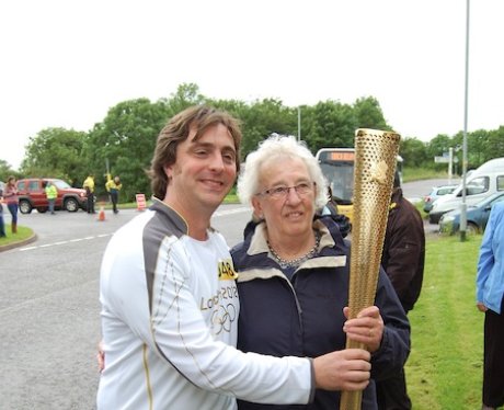 Capital FM's Pete Allen Carries The Olympic Torch