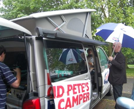Dino & Pete and the Capital Camper in Asfordby