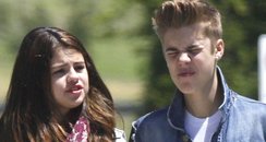 Justin Bieber and Selena Gomez