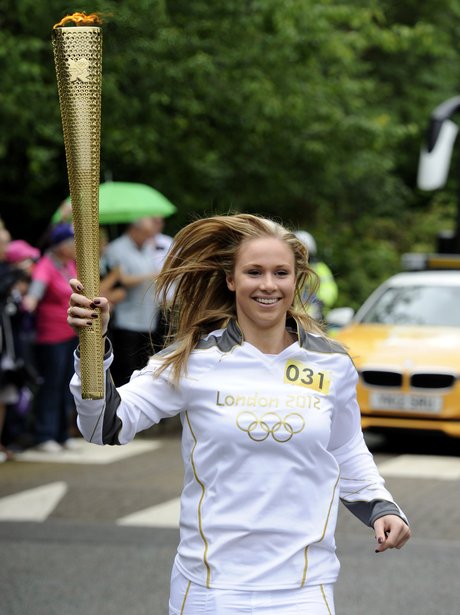 olympic torch relay leicester to peterborough
