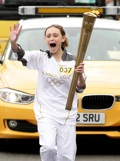 olympic torch relay coventry to leicester