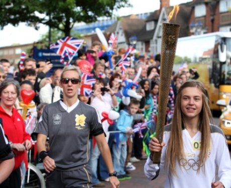 The Olympic Torch Relay Day 44: Leaving Birmingham