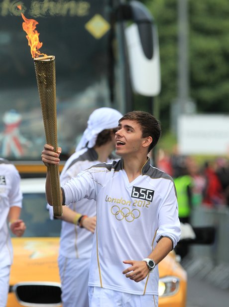 the wanted olympic torch