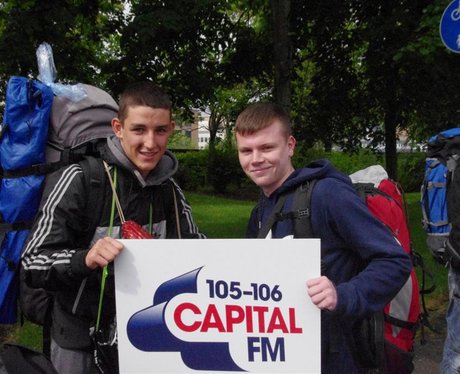 Were you pap'd on your way to T In The Park?