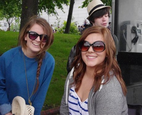 Were you pap'd on your way to T In The Park?