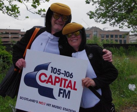 Were you pap'd on your way to T In The Park?