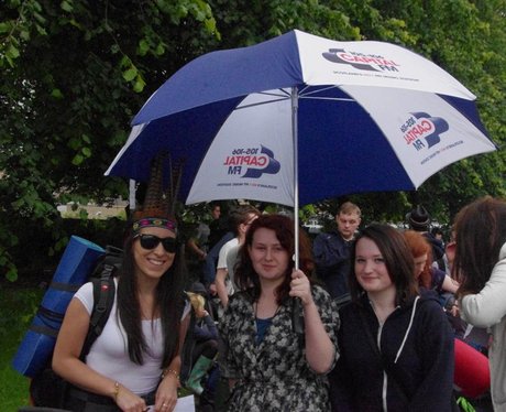 Were you pap'd on your way to T In The Park?