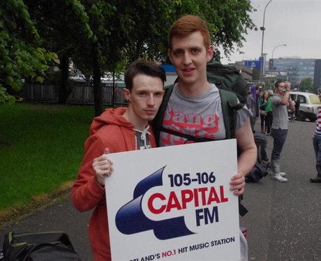 Were you pap'd on your way to T In The Park?