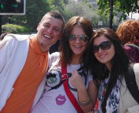 Were you pap'd on your way to T In The Park?