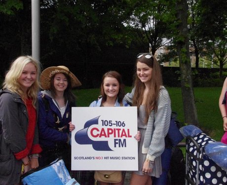 Were you pap'd on your way to T In The Park?