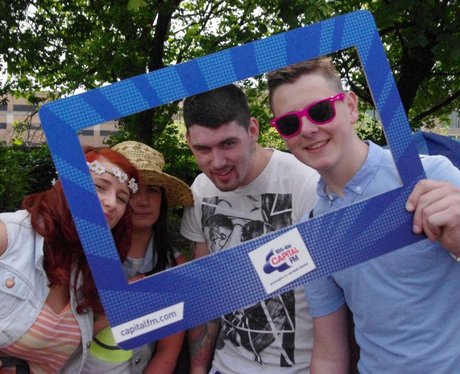 Were you pap'd on your way to T In The Park?
