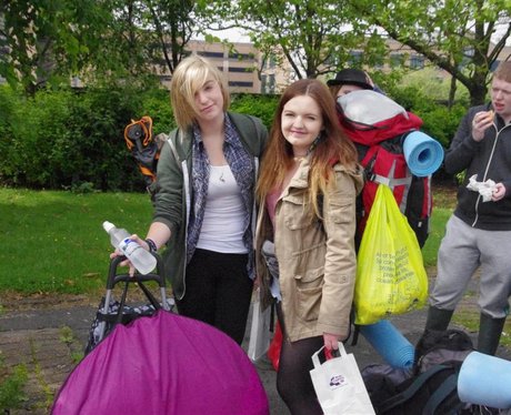 Were you pap'd on your way to T In The Park?