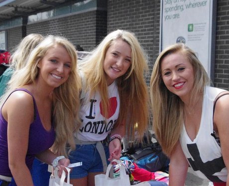 Were you pap'd on your way to T In The Park?