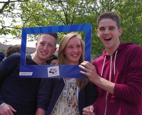 Were you pap'd on your way to T In The Park?