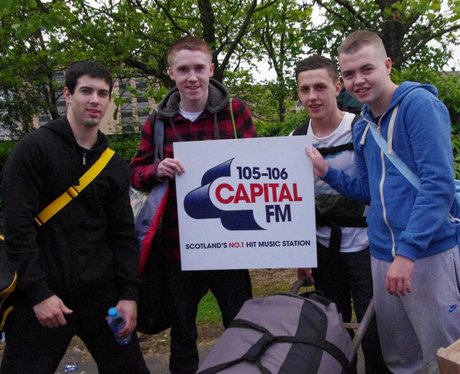 Were you pap'd on your way to T In The Park?