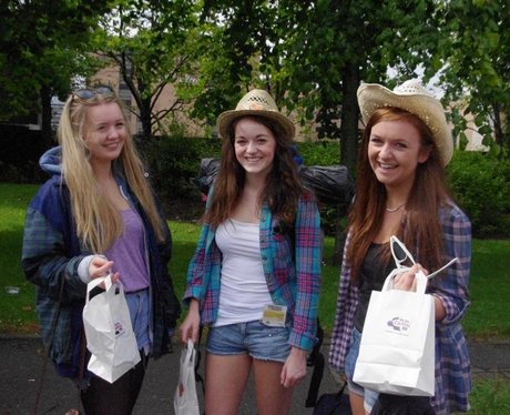 Were you pap'd on your way to T In The Park?