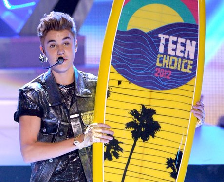 Justin Bieber Teen Choice Awards 2012