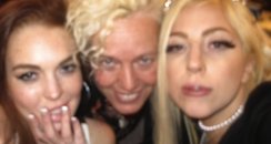 Lady Gaga and Lindsay Lohan slumber party