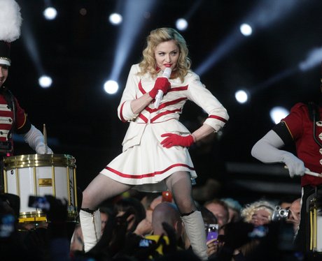 Madonna performs on 'MDNA' world tour