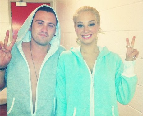 Tulisa Contostavlos in a onesie