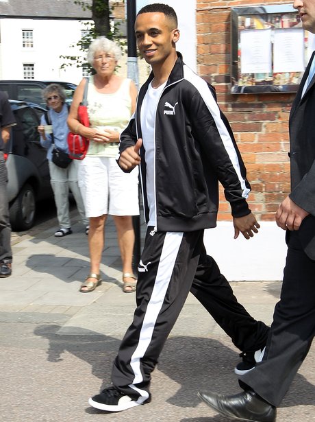 Aston Merrigold at Marvin and Rochelles wedding