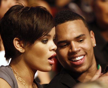 Rihanna and Chris Brown