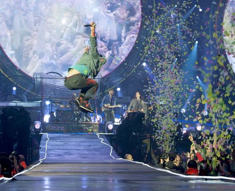 Coldplay perform live in London