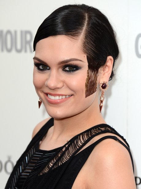 Jessie J still looks glamorous with her Bradley Wiggins sideburns