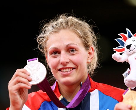 Great Britain's Gemma Gibbons Wins A London 2012 Silver Medal 