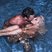 Image 9: Lady Gaga and Taylor Kinney in a swimming pool
