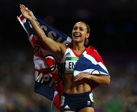 Jessica Ennis Wins Gold At The London 2012 Olympic Games