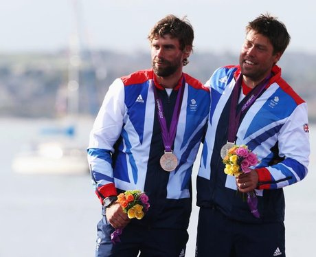 Iain Percy And Andrew Simpson Sailing 2012