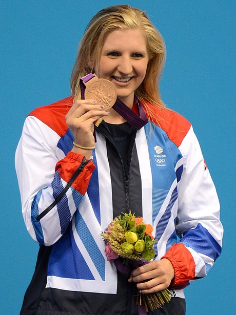 Rebecca Adlington Wins Bronze At The London 2012 Olympic Games