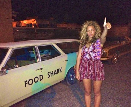 Beyonce's family photo album.