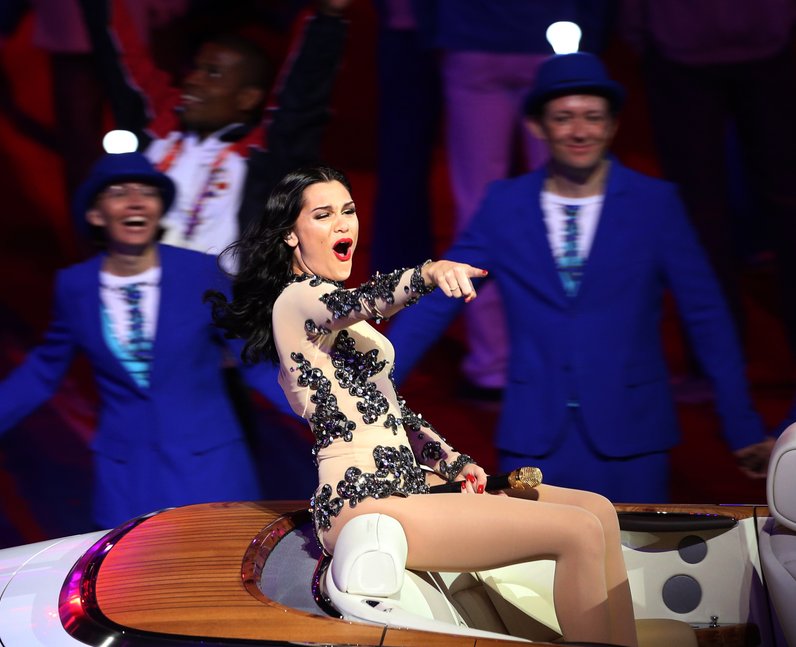 Jessie J Olympic Closing Ceremony
