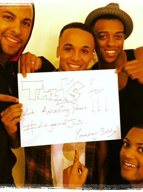 JLS thank their fans for the support.