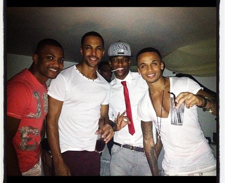 JLS celebrate their fourth anniversary.