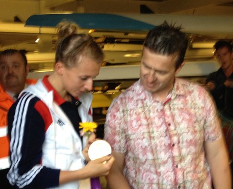 Kat Copeland's homecoming event at Tees Rowing Clu