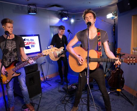 Lawson play an intimate gig at Capital FM.