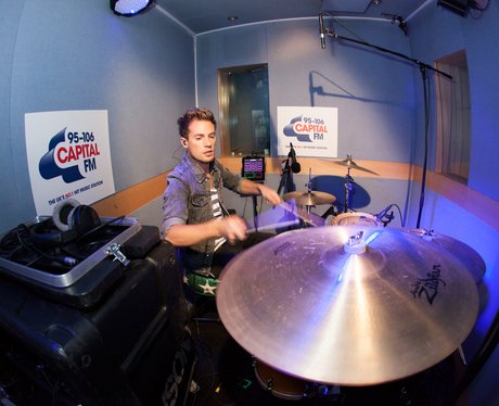 Lawson play an intimate gig at Capital FM.