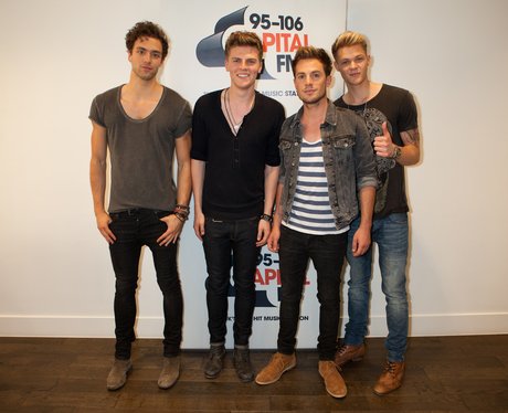 Lawson play an intimate gig at Capital FM.