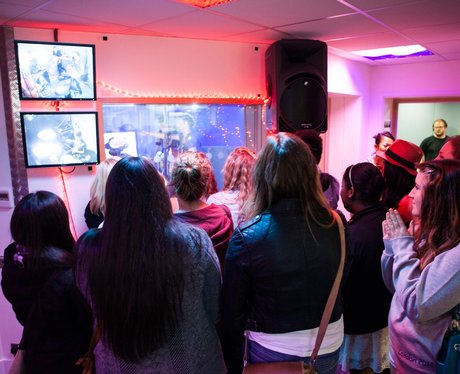 Lawson meet fans at their Capital FM session.
