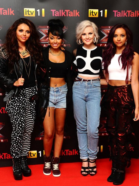 Little Mix at the x factor press launch