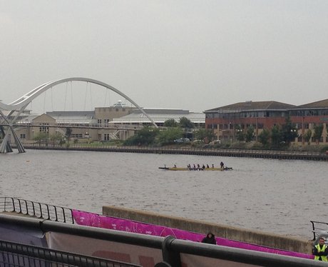 Kat Copeland's homecoming event at Tees Rowing Clu