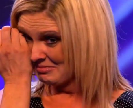 X Factor Contestant crying