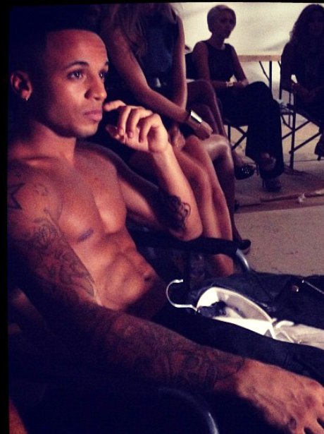 Aston Merrygold abs