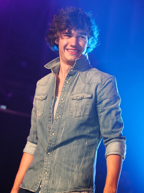Liam Payne of One Direction on stage